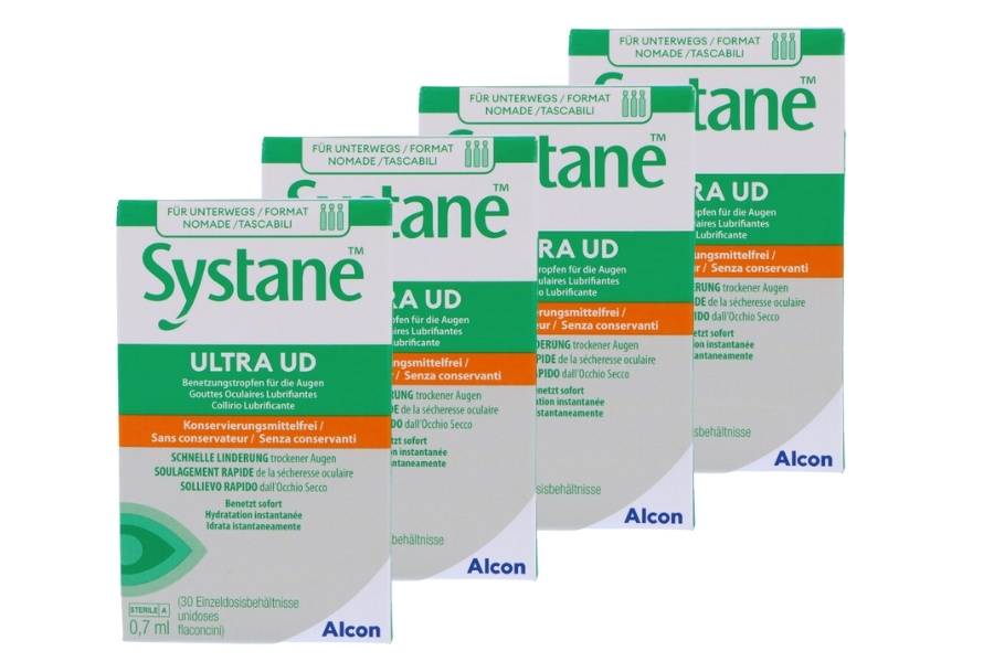 Systane Ultra UD 4 x 30 x 0,7 ml Augentropfen